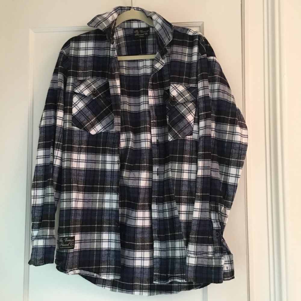 Dark Green Flannel